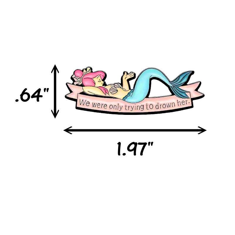 Peter Pan Mermaid Pin - Mermaid Lagoon