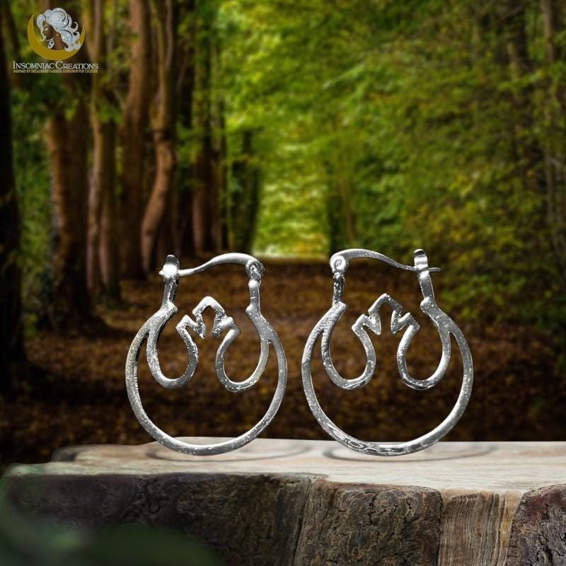 Rebel Alliance Metal Earrings - Star Wars Jedi