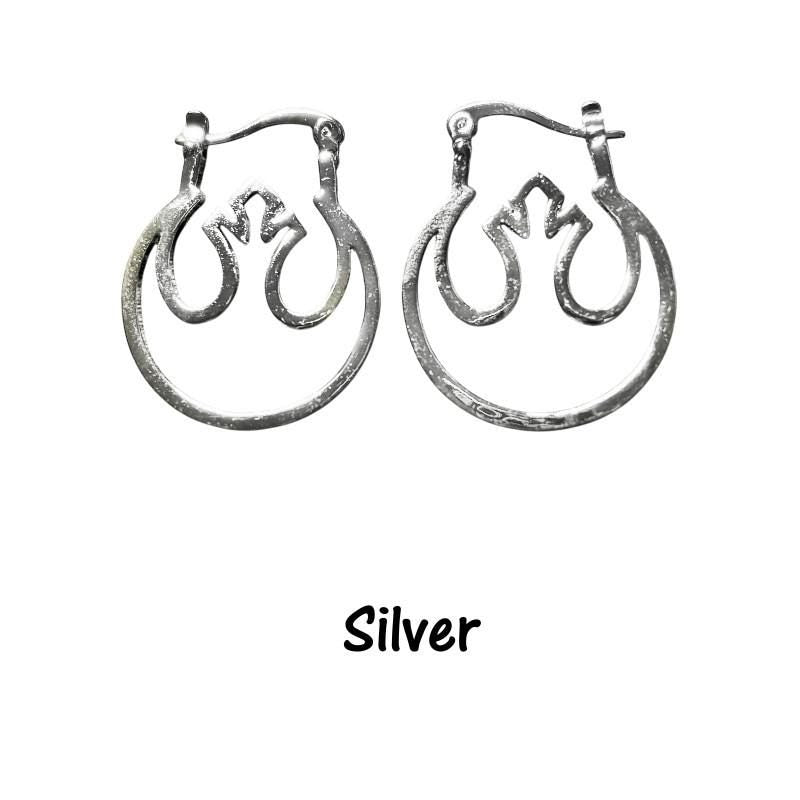 Rebel Alliance Metal Earrings - Star Wars Jedi