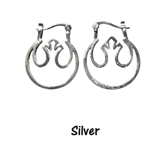 Rebel Alliance Metal Earrings - Star Wars Jedi