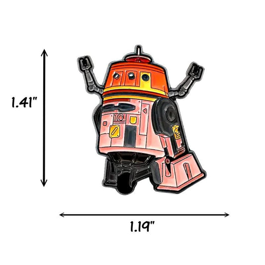 Chopper Enamel Pin - Star Wars Droid Ahsoka Clone Wars Droid