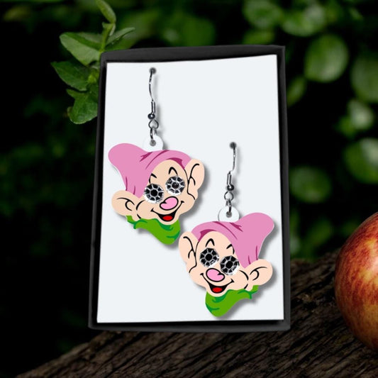 Dopey Earrings - Snow White Inspired Seven Dwarfs