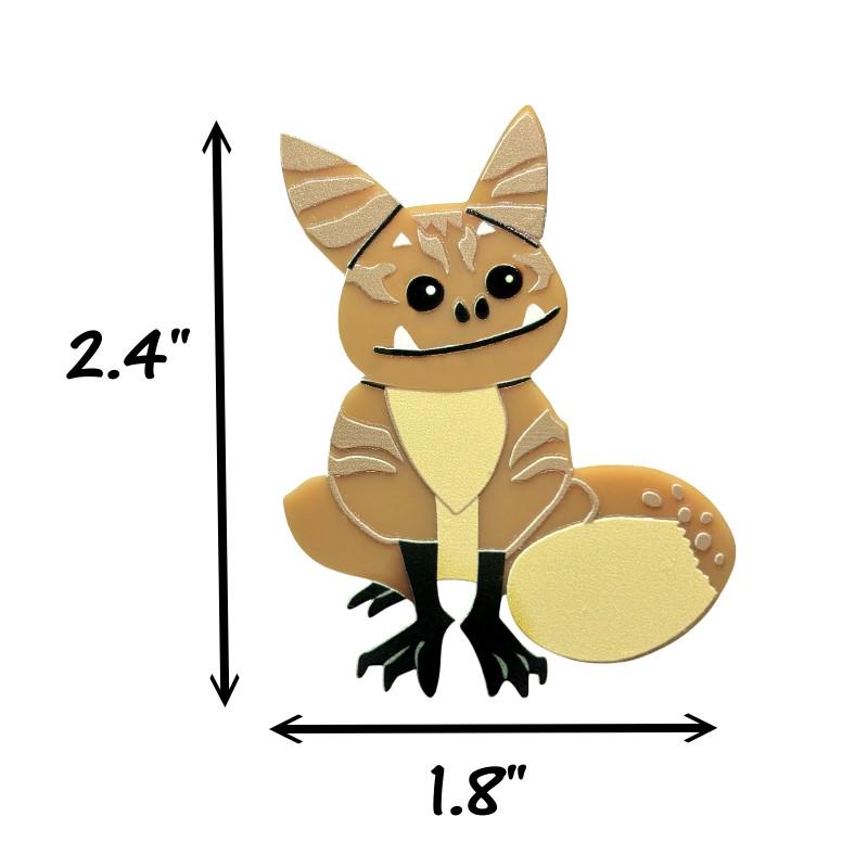 Loth Cat Brooch -Clone Wars - Mandalorian - Batuu