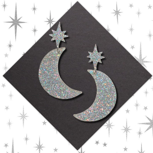 Galaxy Earrings - Retro, Vintage, Classic, Pinup Rockablilly