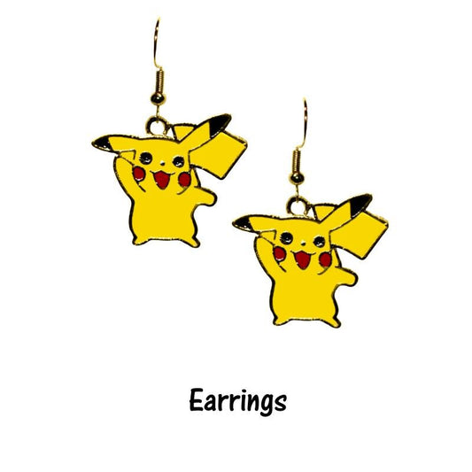 Pikatchu Earrings or Necklace - Pokemon