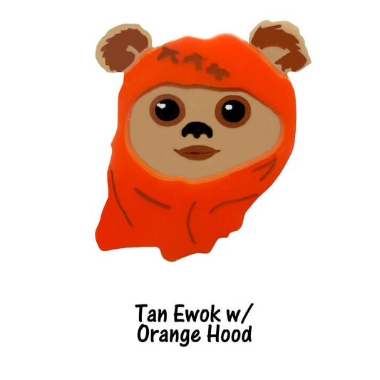 Ewok Brooch- Starwars Endor Inspired