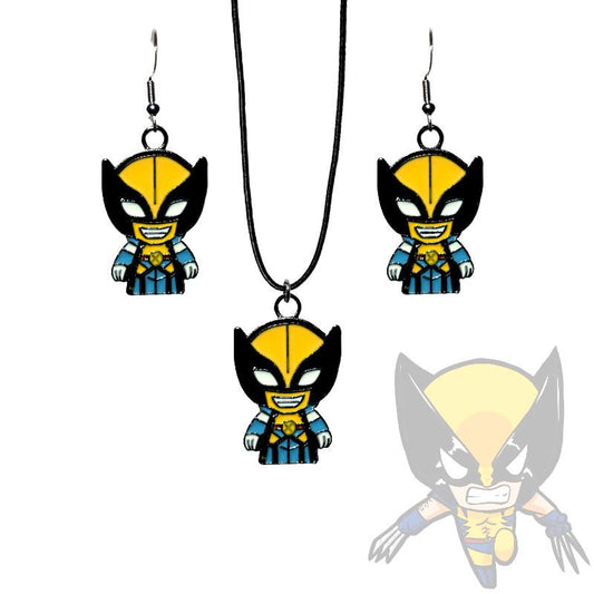 Wolverine Necklace and/or Earrings