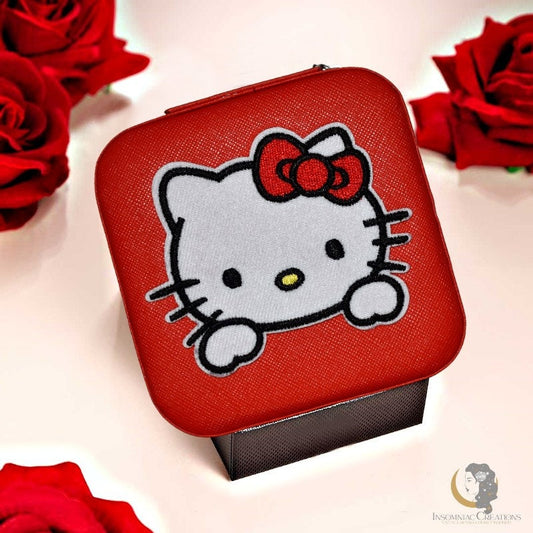 Hello Kitty Jewelry Box- Travel Case