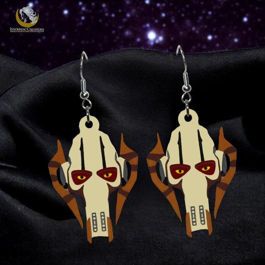 General Grievous Earrings - Star Wars Dark Side