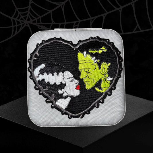 Frankenstein Monster and His Bride Jewelry Box - Frankenstein's Bride and Monster
