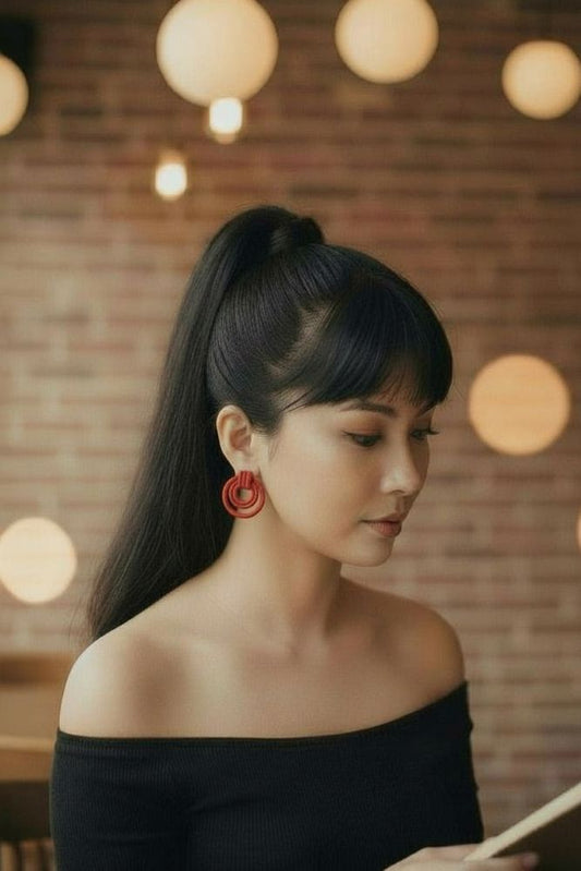 Era Earrings- Round Earrings