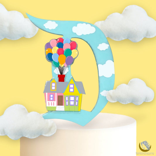 Up Themed D Brooch - Pixar's Up