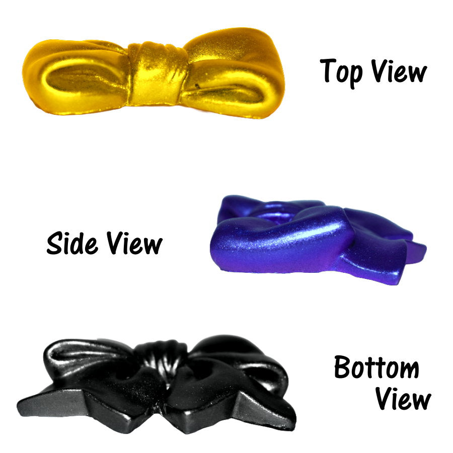 Sweet Bow Necklace - Hand Carved Bow