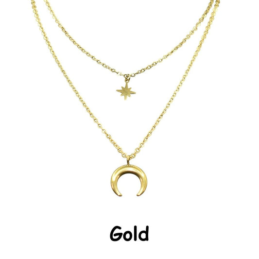 Starry Night Tiered Necklace Set