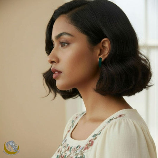 Textured Hoop Earrings