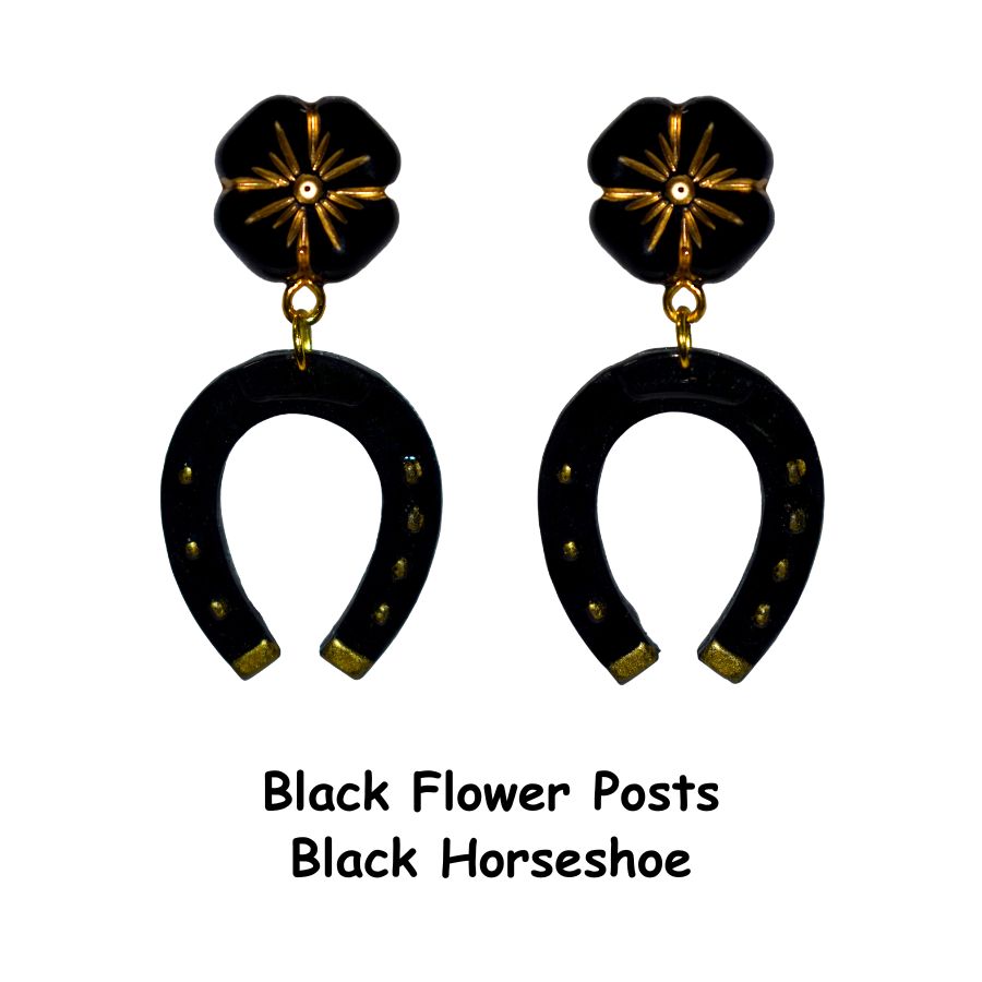 Wild Horseshoe Blossom Earring