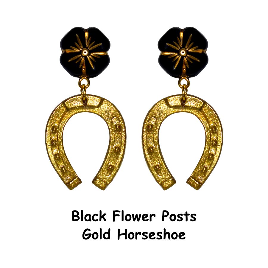 Wild Horseshoe Blossom Earring