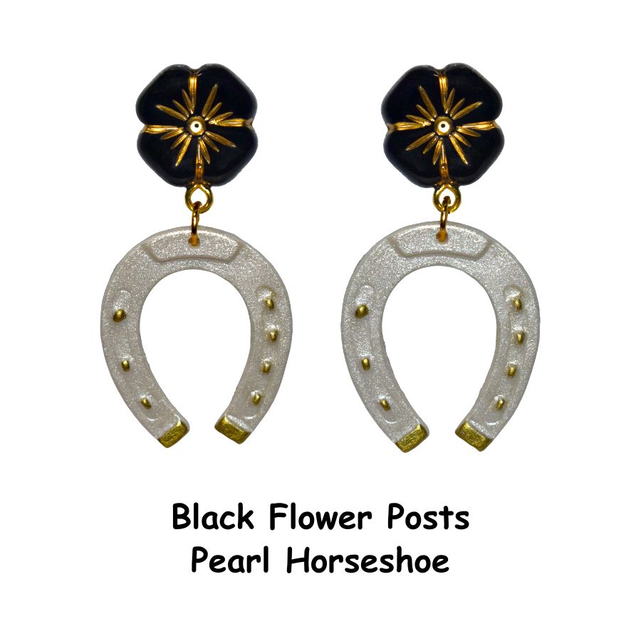 Wild Horseshoe Blossom Earring