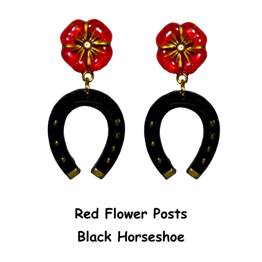 Wild Horseshoe Blossom Earring