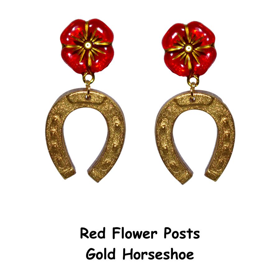 Wild Horseshoe Blossom Earring