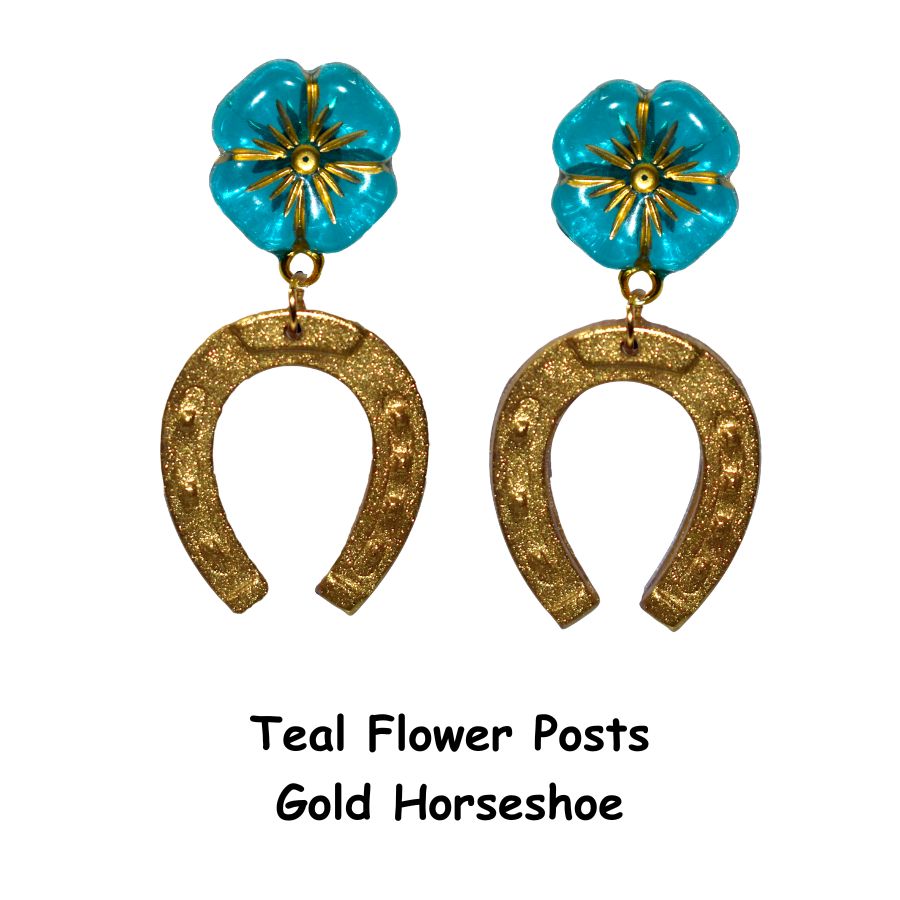 Wild Horseshoe Blossom Earring