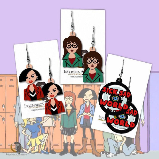 Daria Earrings - Jane Sick Sad World