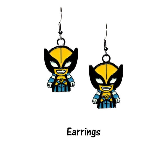 Wolverine Necklace and/or Earrings