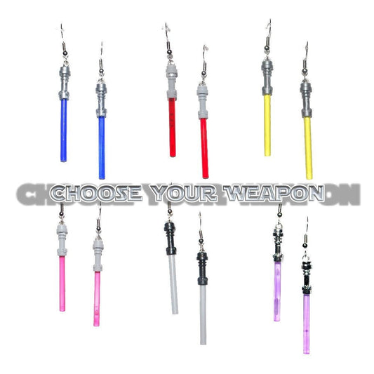 Star Wars Lightsaber Earrings