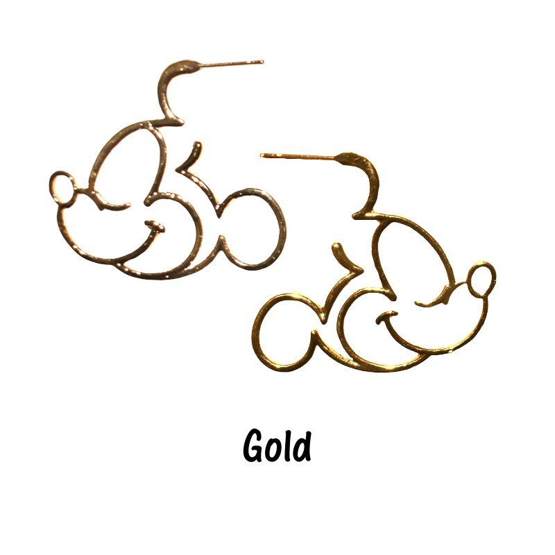 Mickey Hoop Earrings - Disney Inspired
