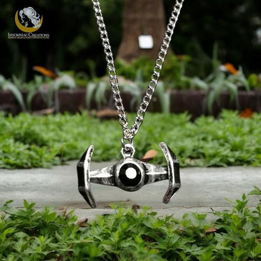 Tie Fighter Metal Necklace - Star Wars Dark Side