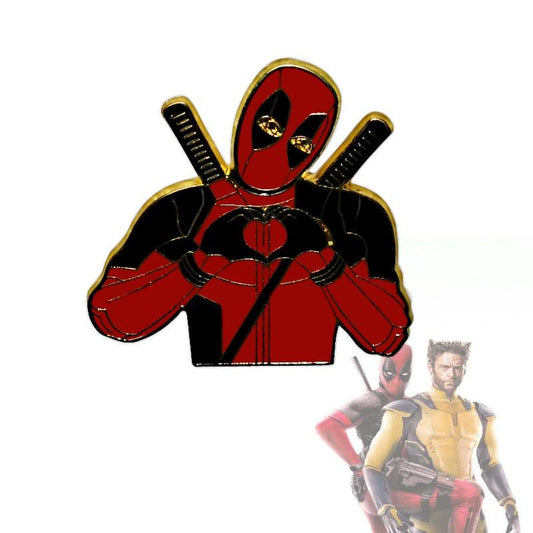 Deadpool Loves You Pin