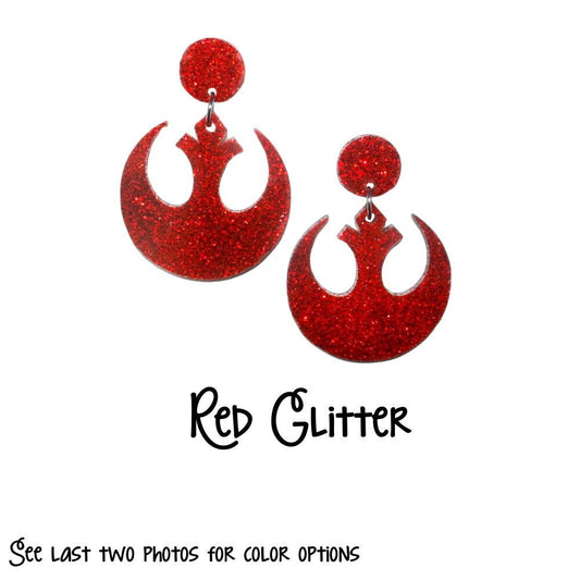 Rebel Alliance Earrings - Star Wars Acrylic Earrings