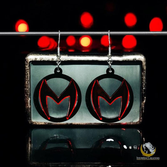 Scarlet Witch Earrings - Marvel Avengers Wanda Vision