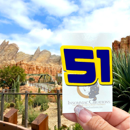 Cruz 51 Necklace or Brooch- Cars Radiator Springs